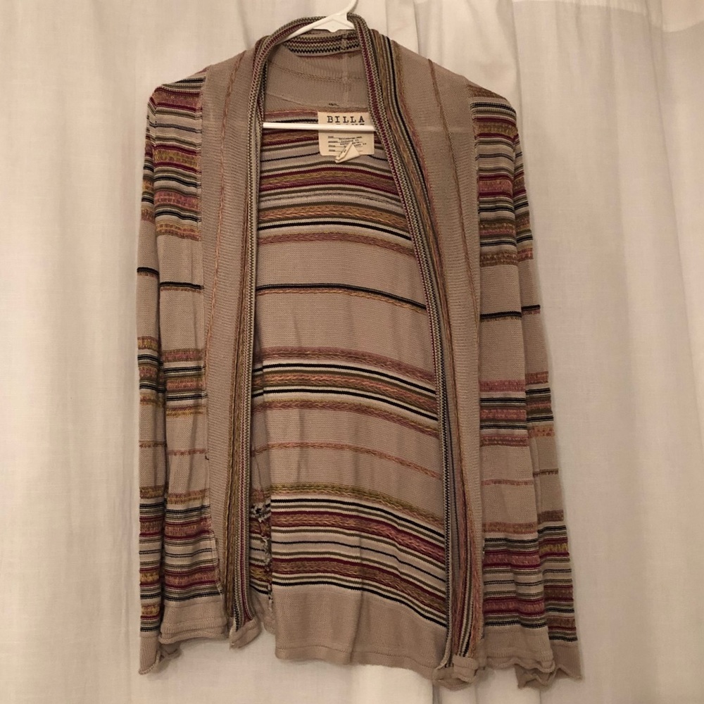 Striped Billabong Cardigan